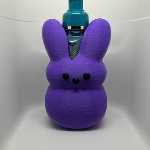Custom Design - Easter Purple Peeps Bunny bath and body works soap holder
